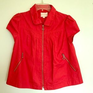 Forever 21 Short Sleeve Swing Jacket